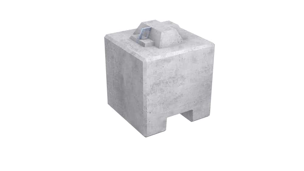 1K Standard-Block mit Aussparung